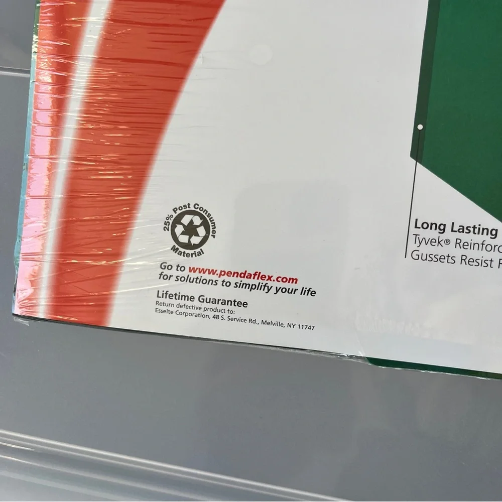 NEW Pendaflex Green Classification Folders 6 Sections Legal Size 2 Dividers